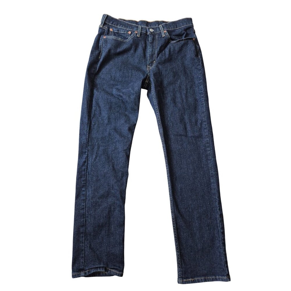 Levi's 514 Men's Straight Leg Blue W34 L34 Casual Western Jeans Cowboy